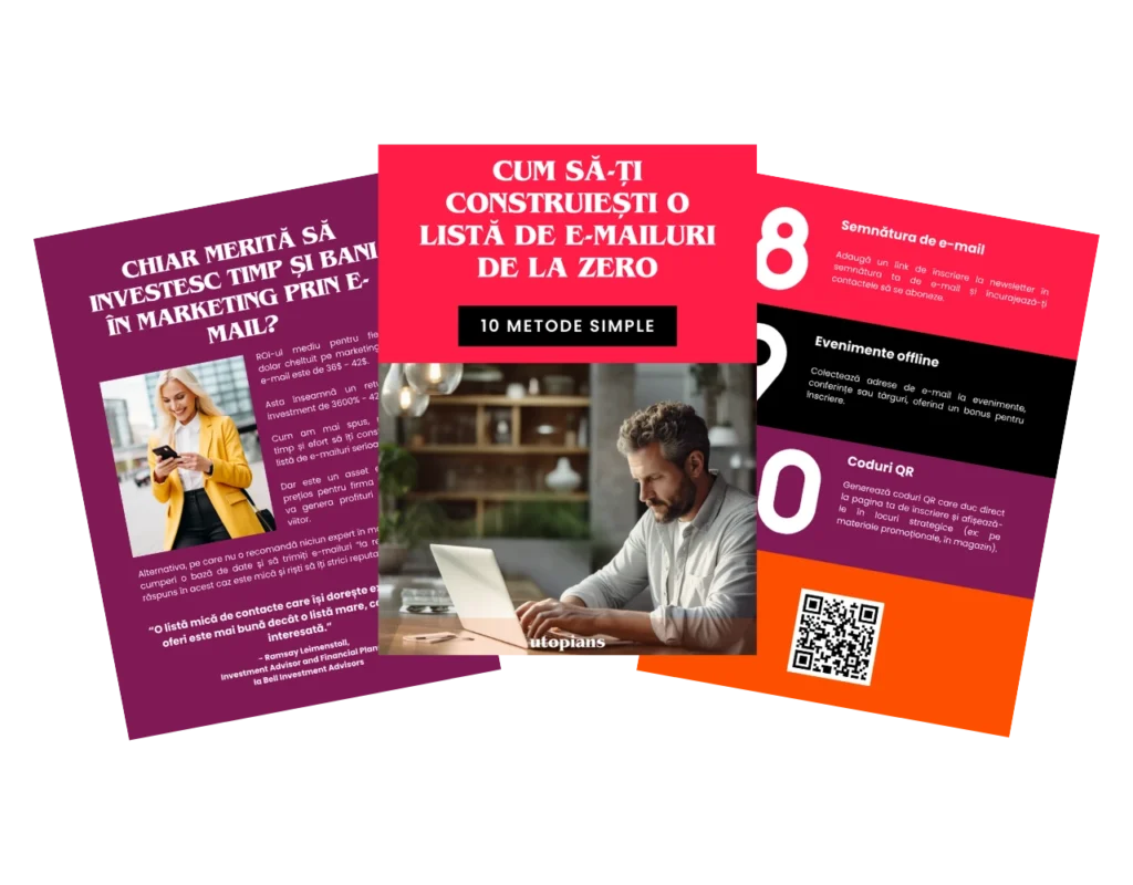 ghid pentru lista de emailuri utopians marketing